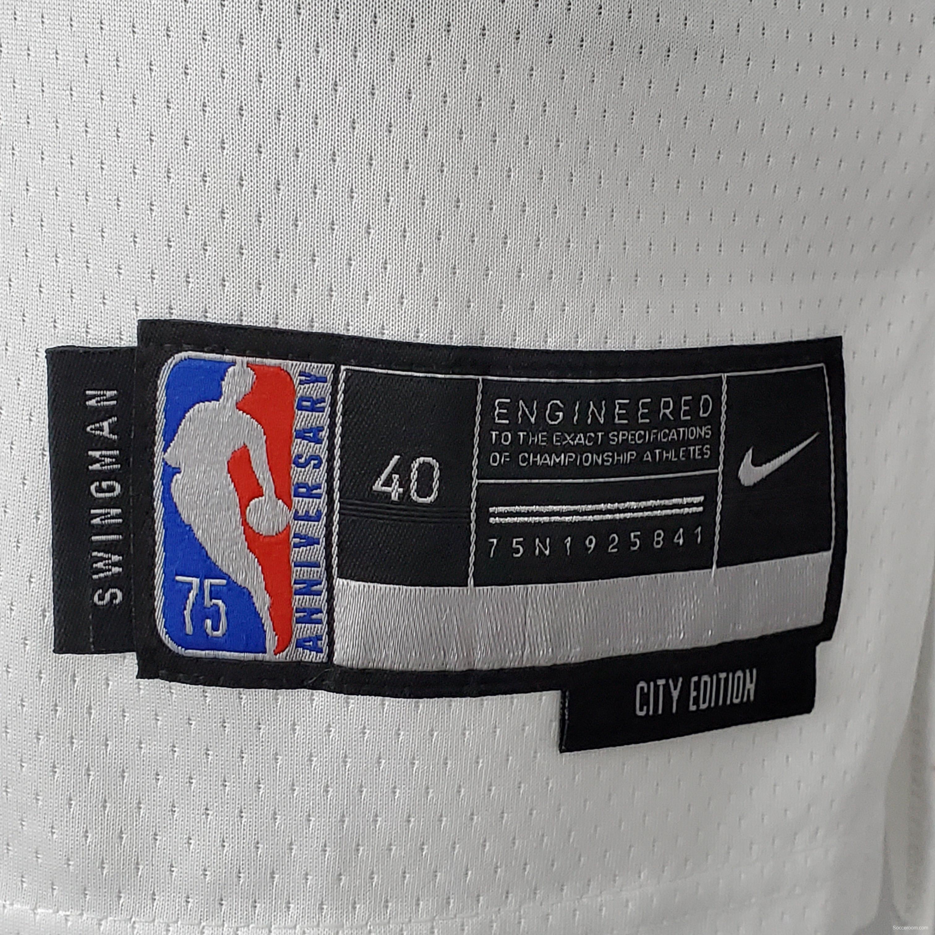 75th Anniversary 2202 Season Oklahoma City Thunder ANTHONY#7 City Edition White NBA Jersey