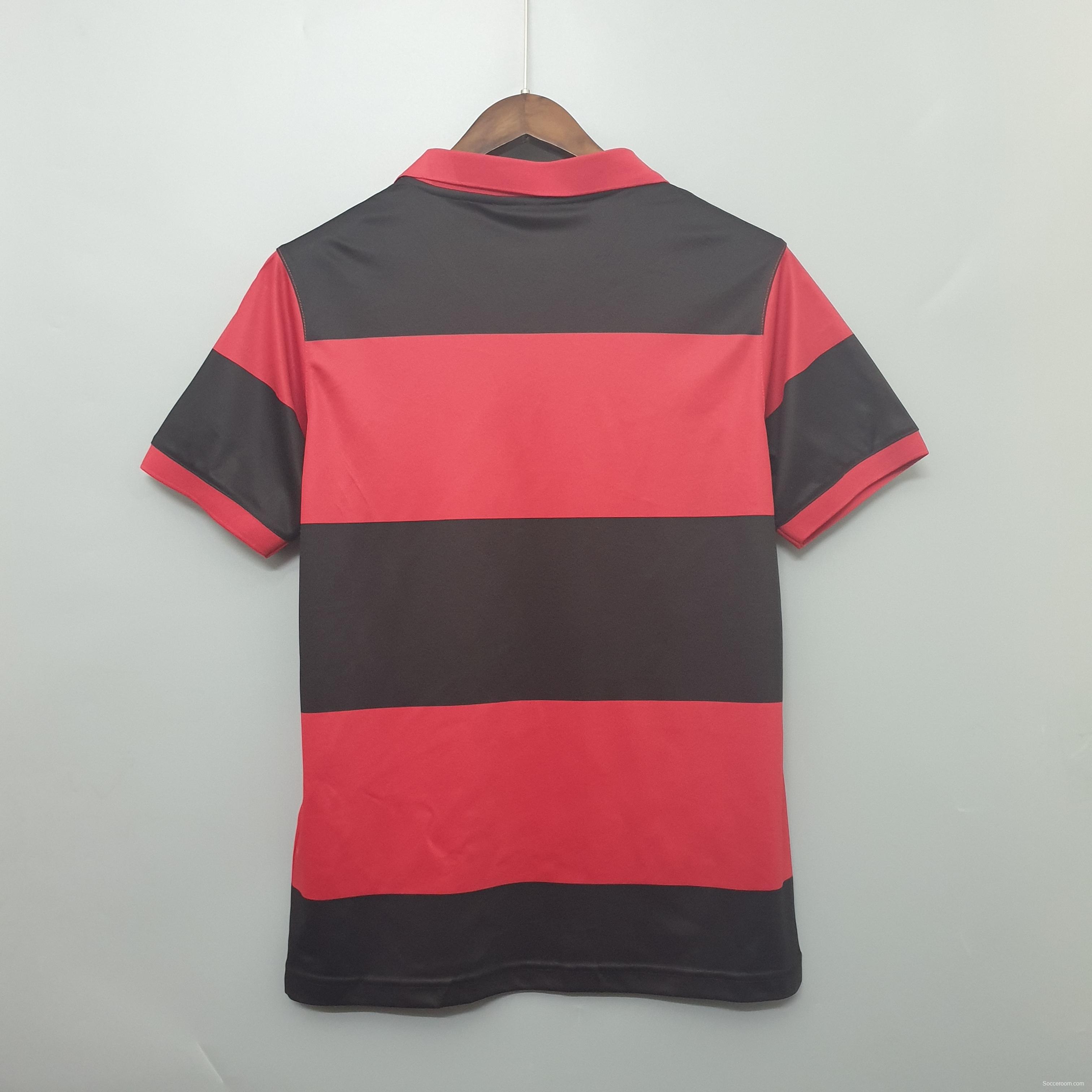 Flamengo 1982 retro shirt home Soccer Jersey