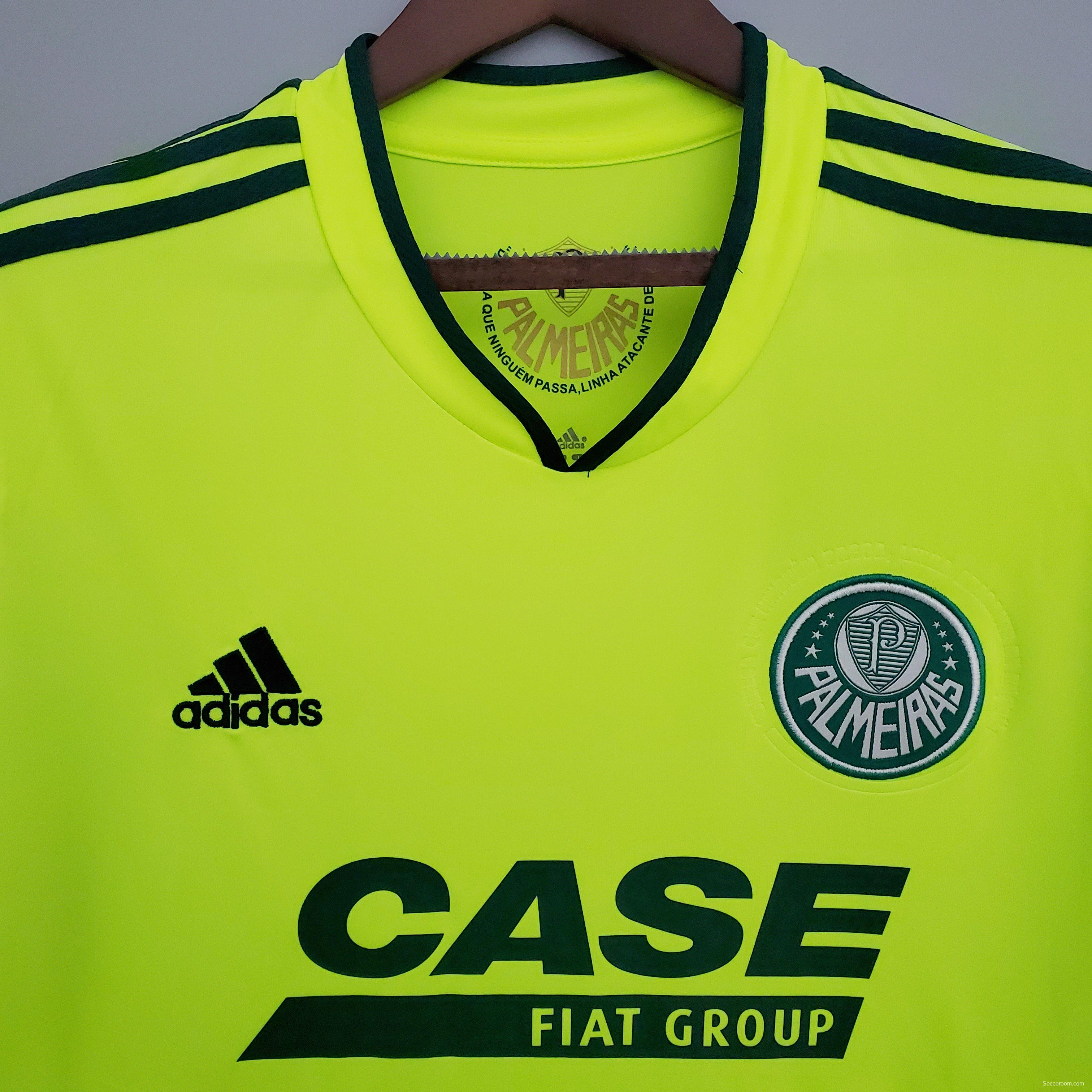 Retro 10/11 Palmeiras Fluorescent Green Soccer Jersey