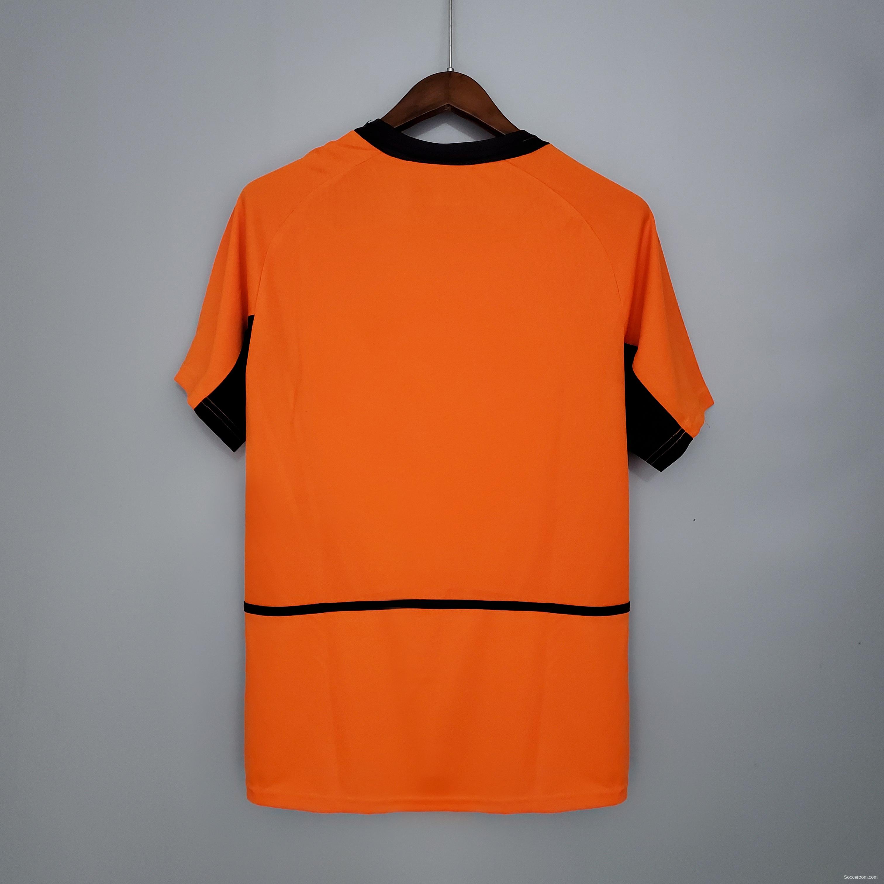 Retro Netherlands 2002 home Soccer Jersey