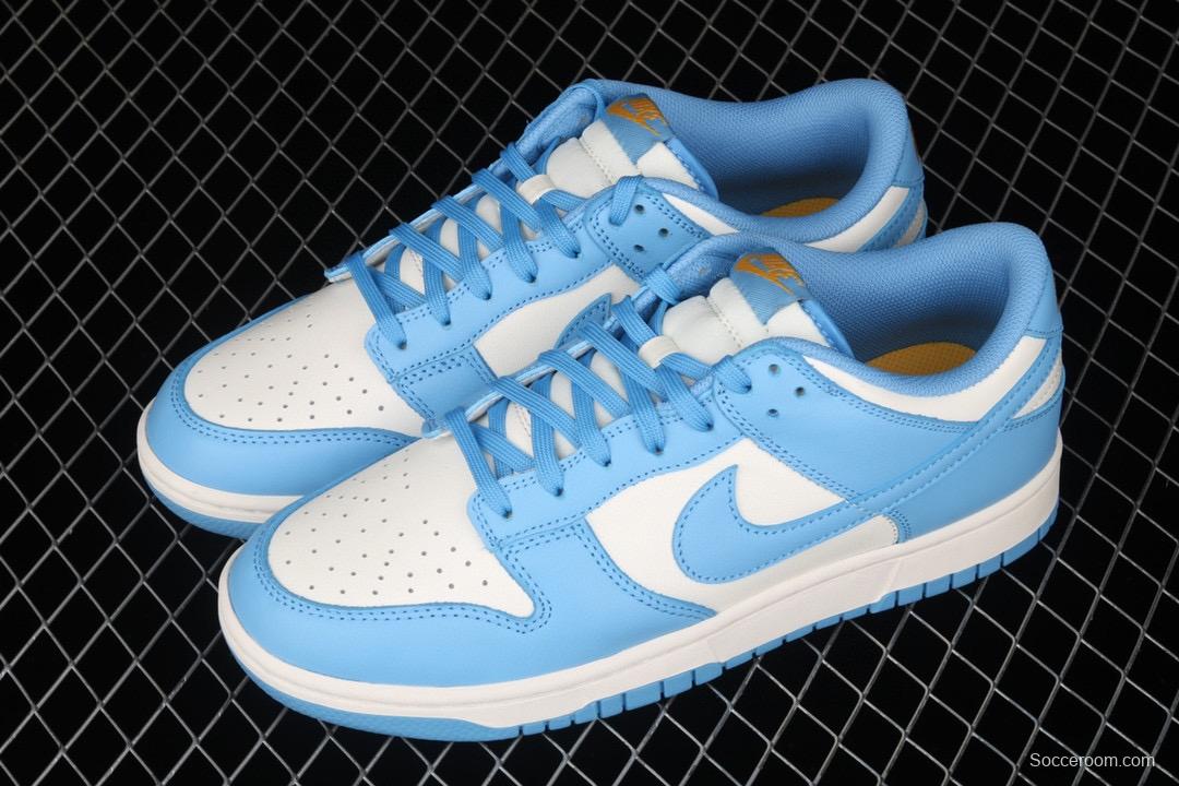 NIKE DUNK Low SB Slam Dunk Series North Carolina Blue head low-top leisure sports skateboard shoes DD1503-100