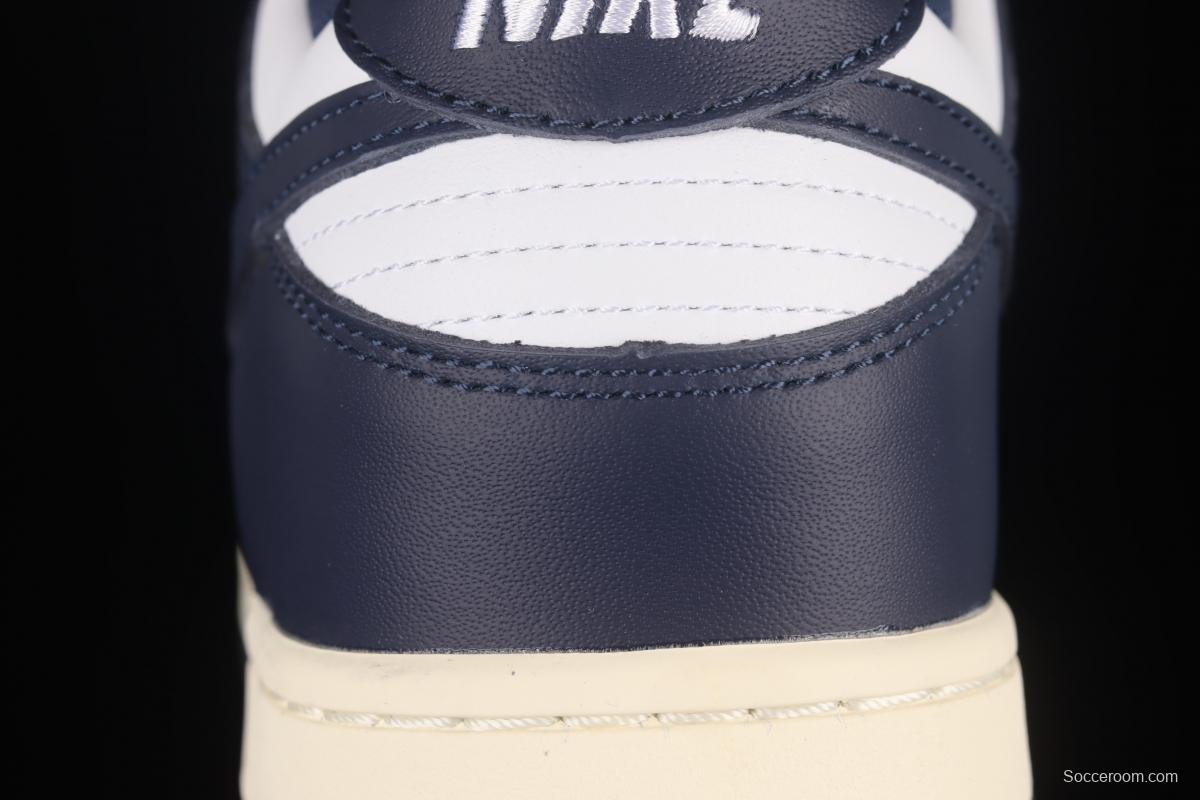 NIKE SB DUNK Low Navy Blue navy blue color SB buckle rebound fashion casual board shoes DD1503-115