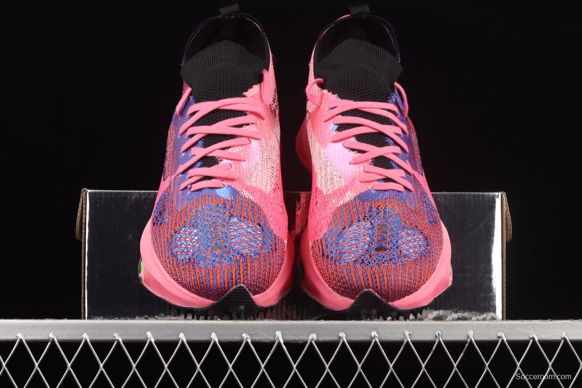 OFF-White x NIKE Air Zoom Tempo NEXT% joint style marathon braided noodles breathable super running shoes CV0697-400