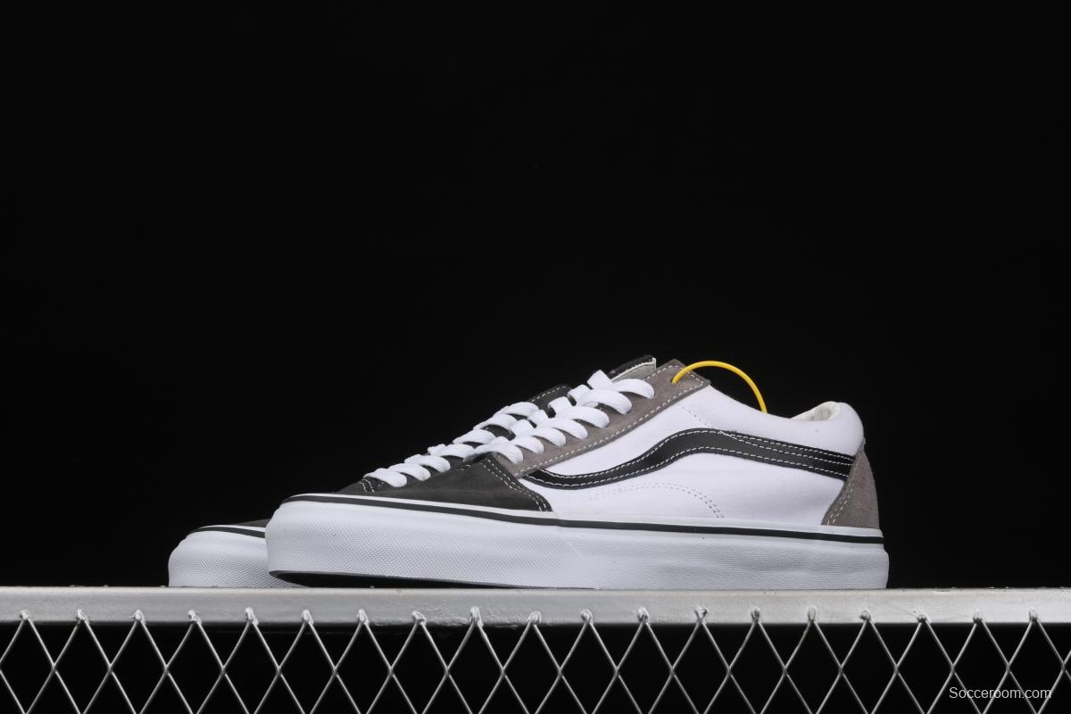 Vans Old Skool Vance black, white and gray color low-side vulcanized canvas casual shoes VN0A4BVAK10