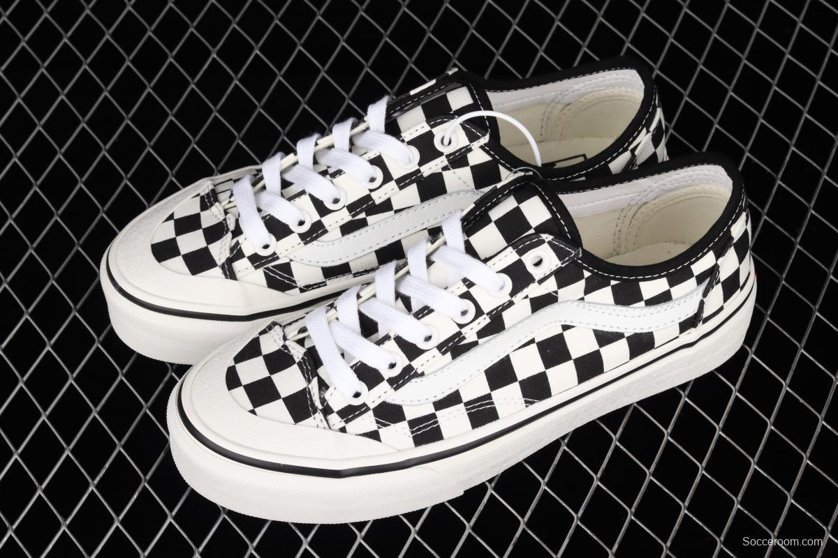 Vans Style 36 Decon SF modified PEACEMINUSONE small head half-moon Baotou checkerboard casual board shoes VN0A3MVL01U