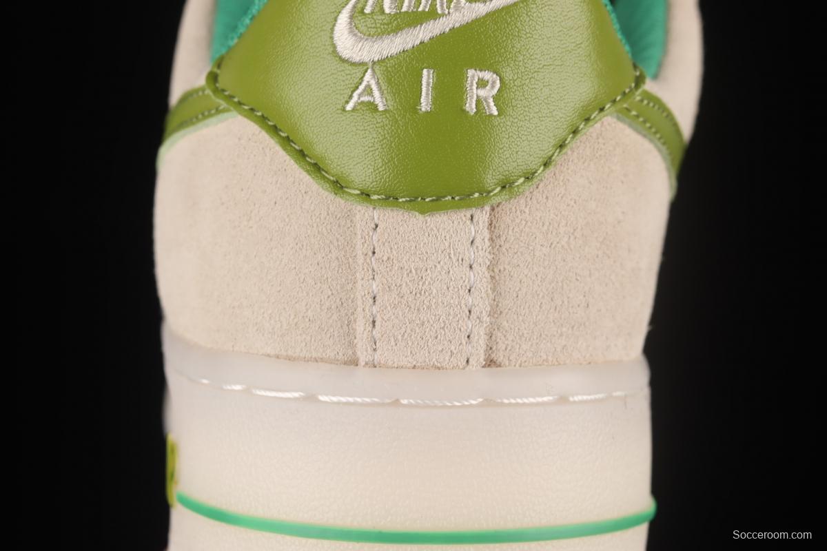 NIKE Air Force 11407 Low Cactus Desert Cactus Light Color low-top Leisure Board shoes CV1755-100