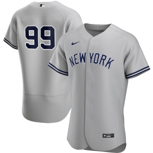 Men's Aaron Judge Gray Road 2020 Authentic Player Team Jersey