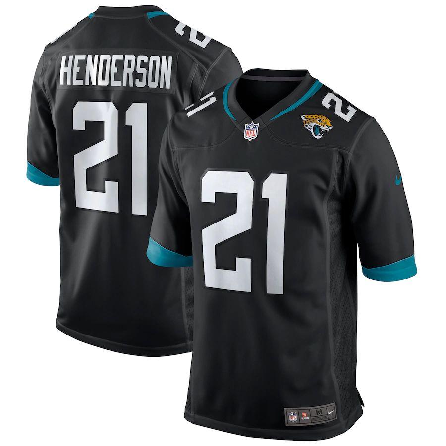 Men's C.J. Henderson Black 2020 Draft First Round Pick Player Limited Team Jersey