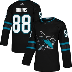 Women's Brent Burns Black Alternate Player Team Jersey