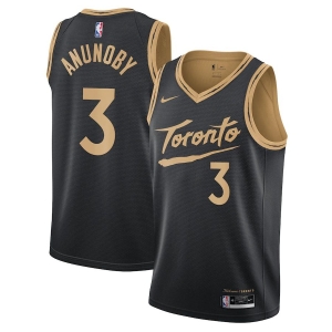 City Edition Club Team Jersey - Black - OG Anunoby - Mens