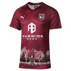 QLD Maroons State of Origin 2022 Men's Indigenous Jersey