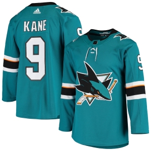 Men's Evander Kane Teal Home Player Team Jersey