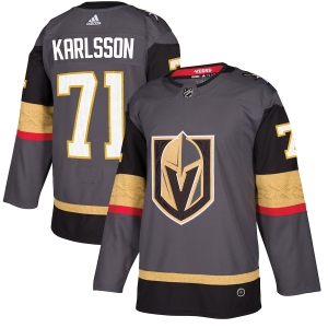 Youth William Karlsson Gray Player Team Jersey