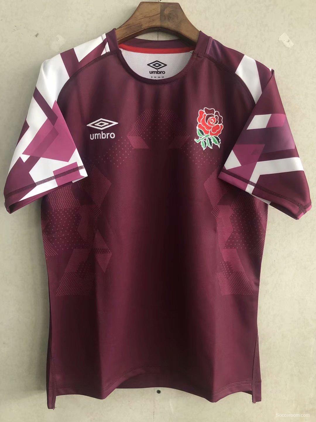 England 2020 2021 Men's Rugby Training Jersey