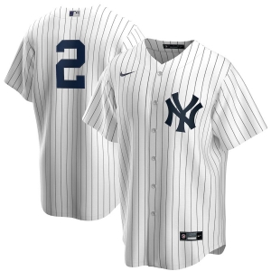 Men's Derek Jeter White&amp;Navy Team Jersey