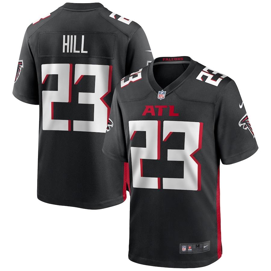 Men's Brian Hill Black Player Limited Team Jersey