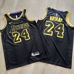 Men's Kobe Bryant Black Retro Classic Team Jersey- City Edition