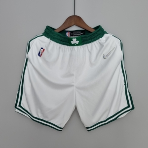 75th Anniversary Boston Celtics White NBA Shorts