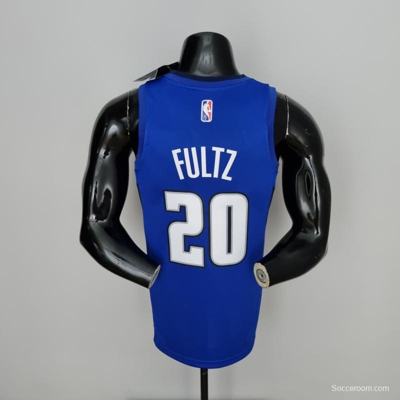 75th Anniversary Fultz#20 Orlando Magic Blue NBA Jersey