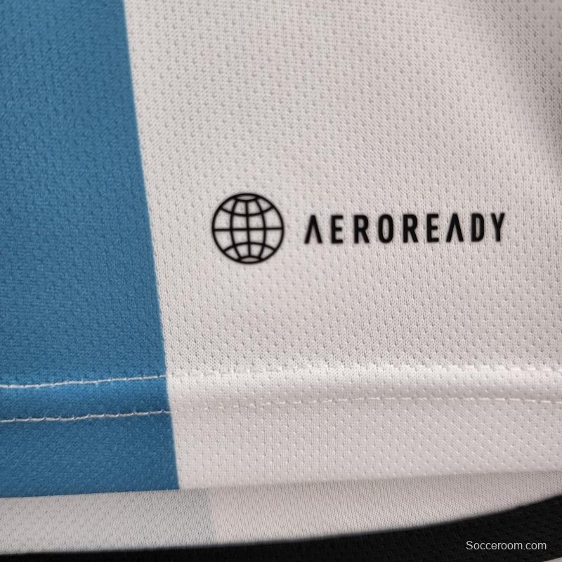 2022 Argentina Home Soccer Jersey