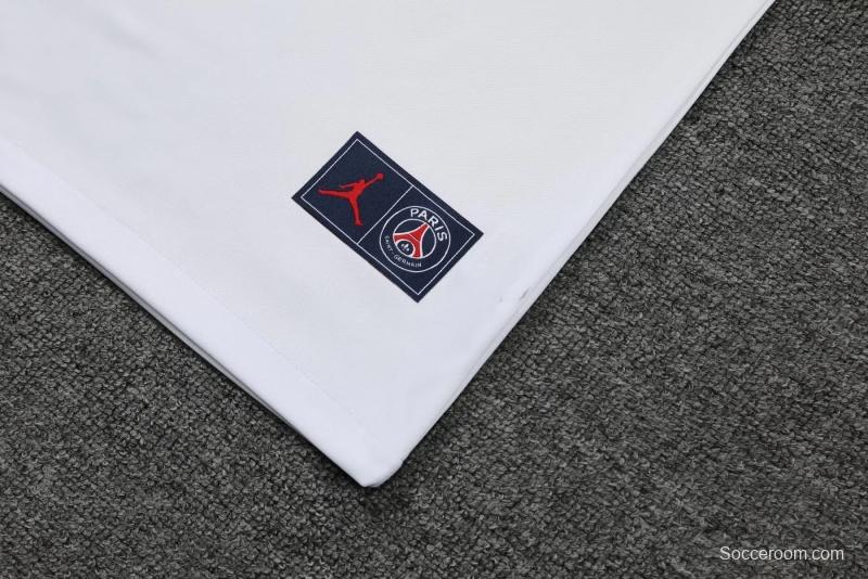 22/23PSG White Grey BArsenal Pre-match Training Jersey Vest