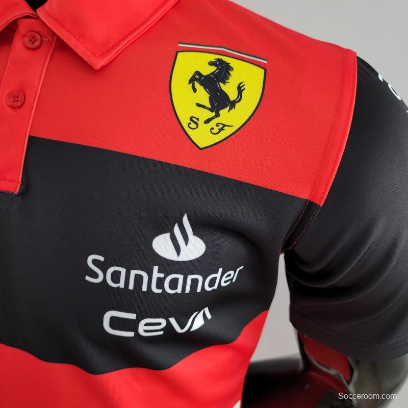 2022 F1 Ferrari Red Polos  #0005