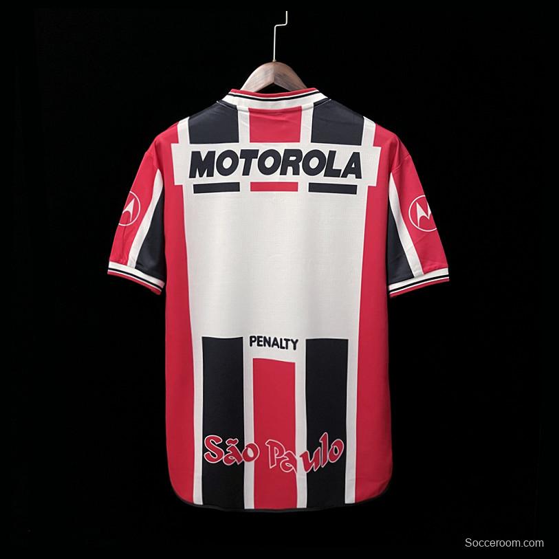 Retro 2000 Sao Paulo Away Soccer Jersey