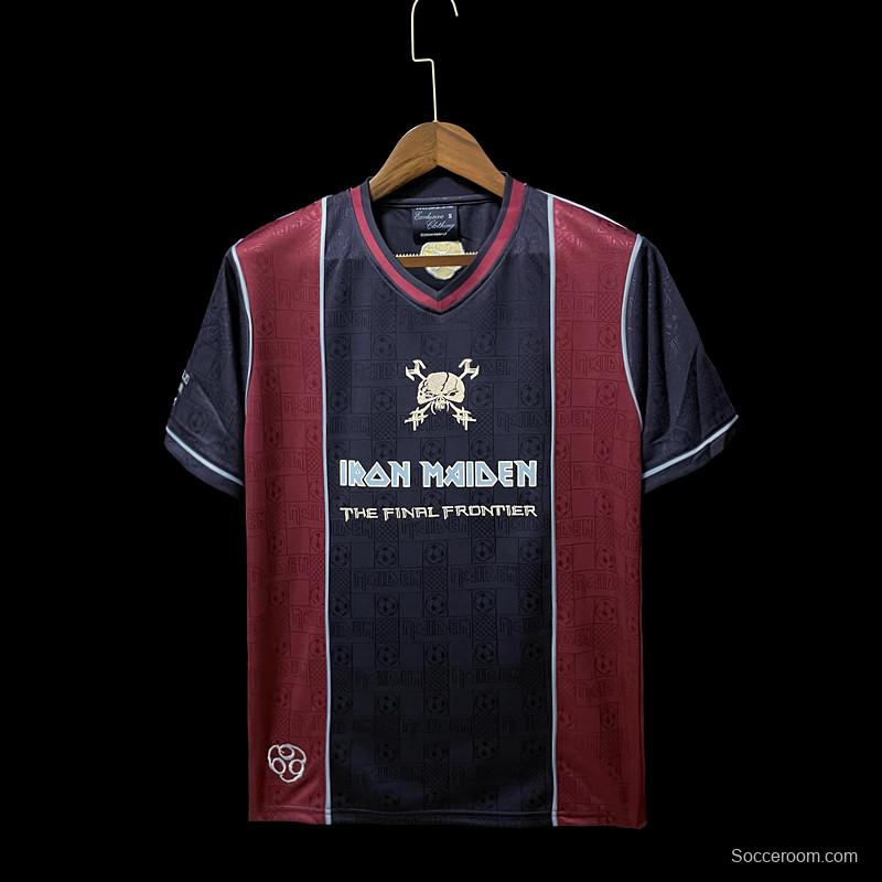 Retro 2011 West Ham Iron Maiden Home Soccer Jersey