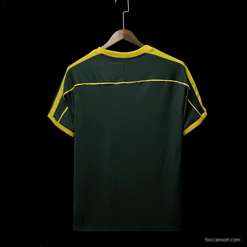 Retro 1998 Brazilian Goalkeeper  Jersey