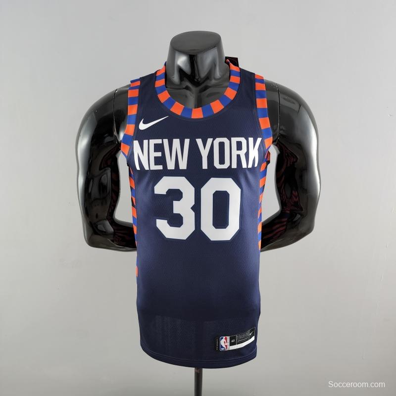 New York Knicks RANDLE #30 Striped NBA Jersey