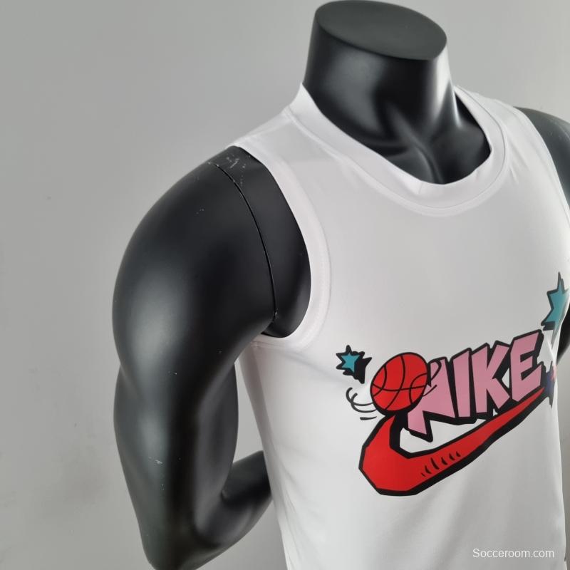 2022 Nike White Vest Shirts #K000196