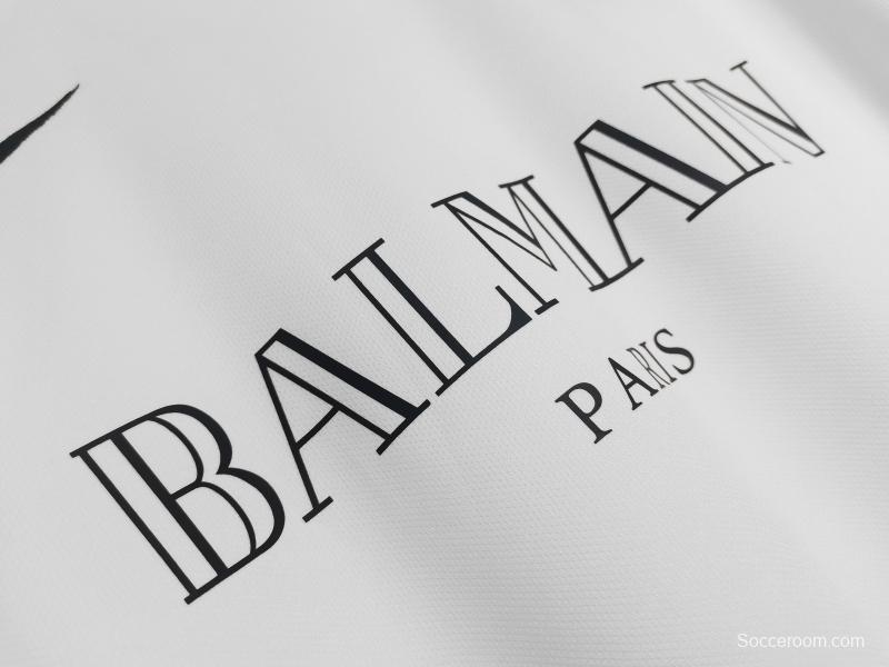 Retro 2020 PSGx Balmain White Jersey