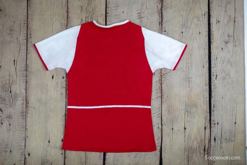 Retro 02/04 Arsenal Home Soccer Jersey