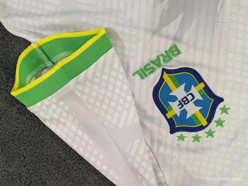 2022 Brazil White Training Jersey