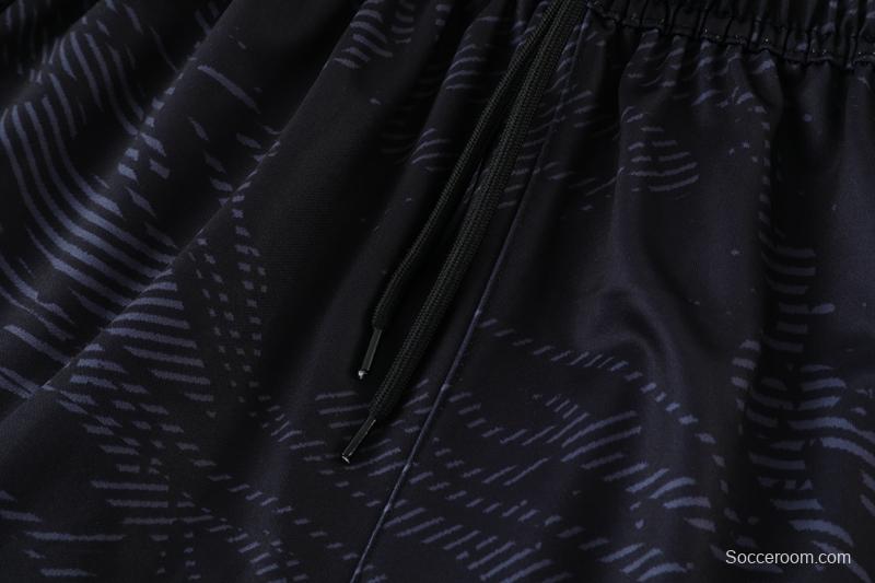 2023 Manchester United Dark Green Half Zipper Tracksuit