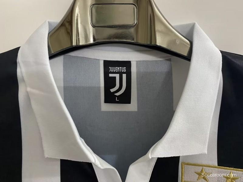 Retro 84/85 Juventus Home Jersey