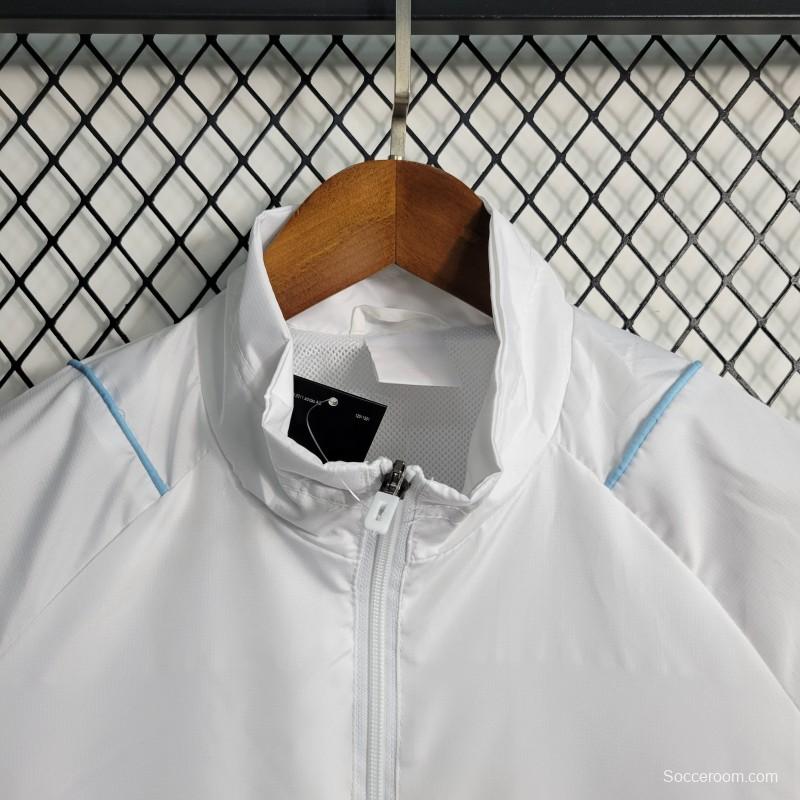 2023 Belgium White Windbreaker