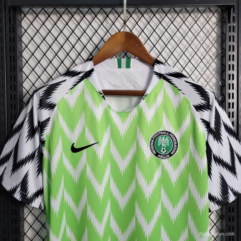 Retro 2018 Nigeria Home Jersey