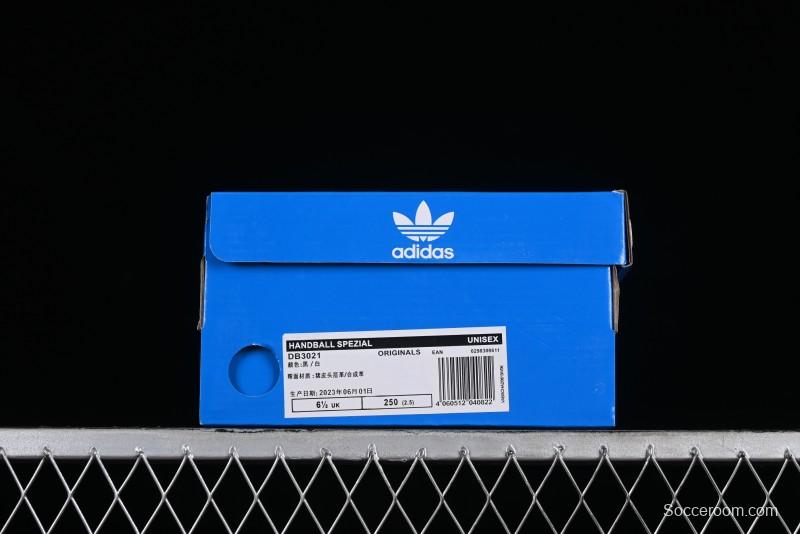 Adidas Handball Spezial Retro Casual Sneakers with Suede Upper and Gum Sole - DB3021