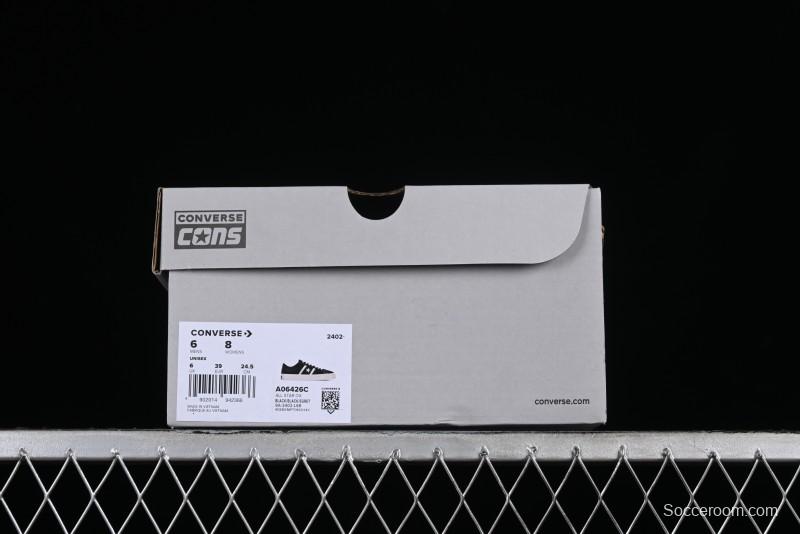 Converse One Star Academy Pro Classic Black & White One Star Retro Casual Skate Shoes - A06426C