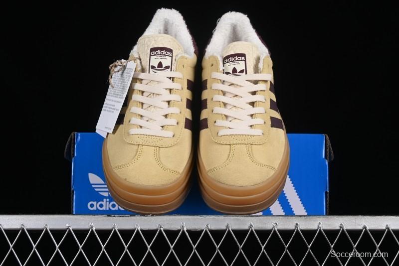 Adidas Originals Gazelle Bold IF5937 Low-Top Platform Sneakers with Non-Slip Durable Sole