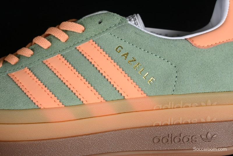 Adidas Originals Gazelle Bold IH7495 Low-Top Sneakers with Thick Sole for Casual Wear Anti-Slip and Durable - IH7495