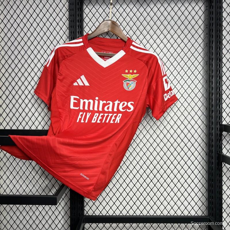 24/25 Benfica Home Jersey