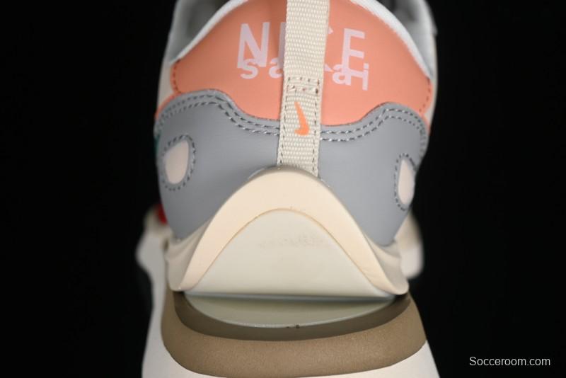 Nike Sacai VaporWaffle 3.0 Deconstructed Sneakers with Overlapping Swoosh and Dual Tongue - DD1875-107