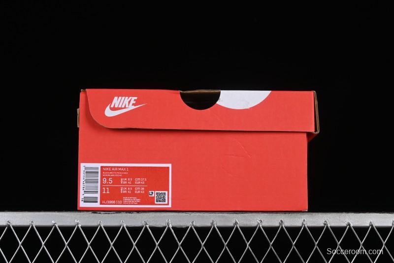 Nike Air Max 1 Retro Running Shoes with Half-Sole Air Cushion - HJ3966-110