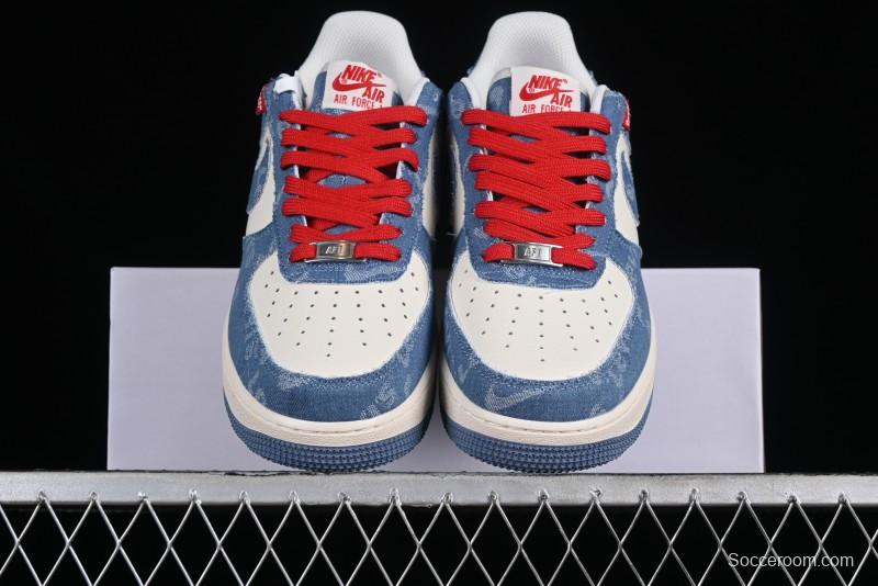 Nike Air Force 1 '07 Low Custom Casual Sneakers - CW2288-111