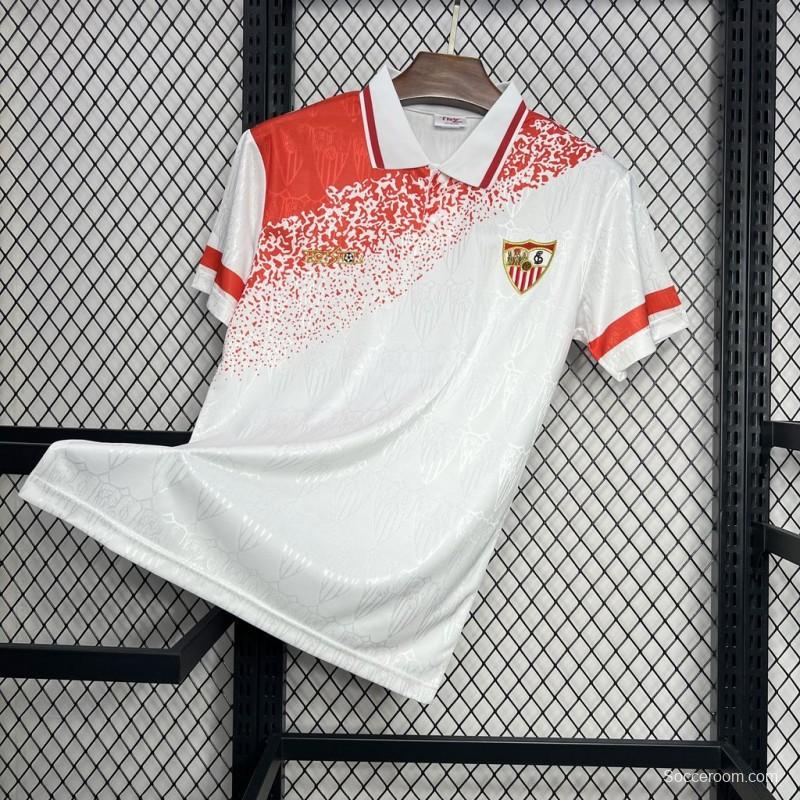 Retro 93/94 Sevilla FC Home Jersey