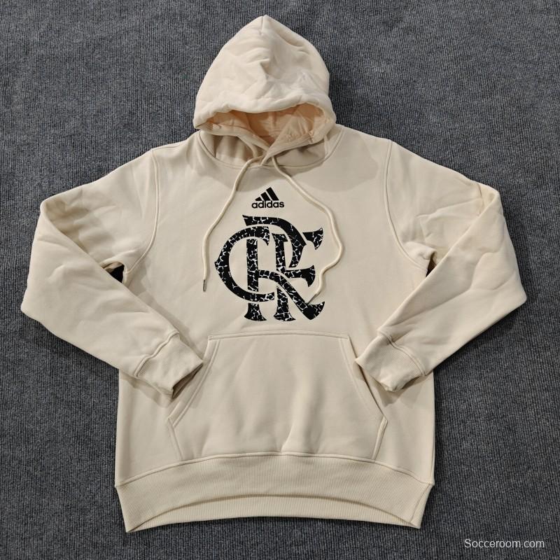 24/25 Flamengo Beige/Grey/White/Navy/Black Hoodie