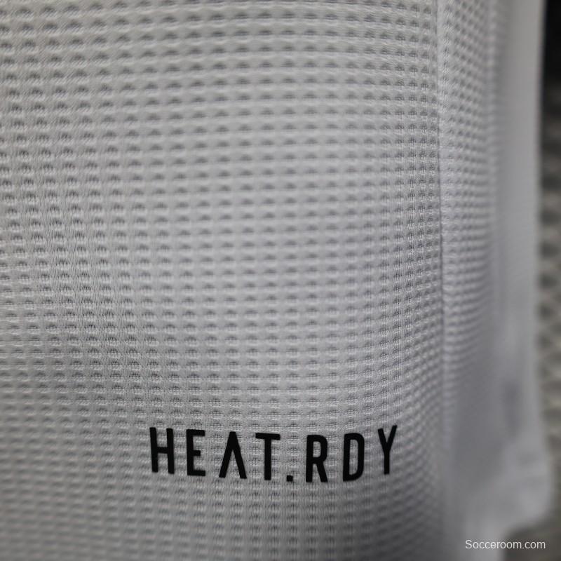 Player Version 25/26 Arsenal White with Emirates Sponsor Jersey