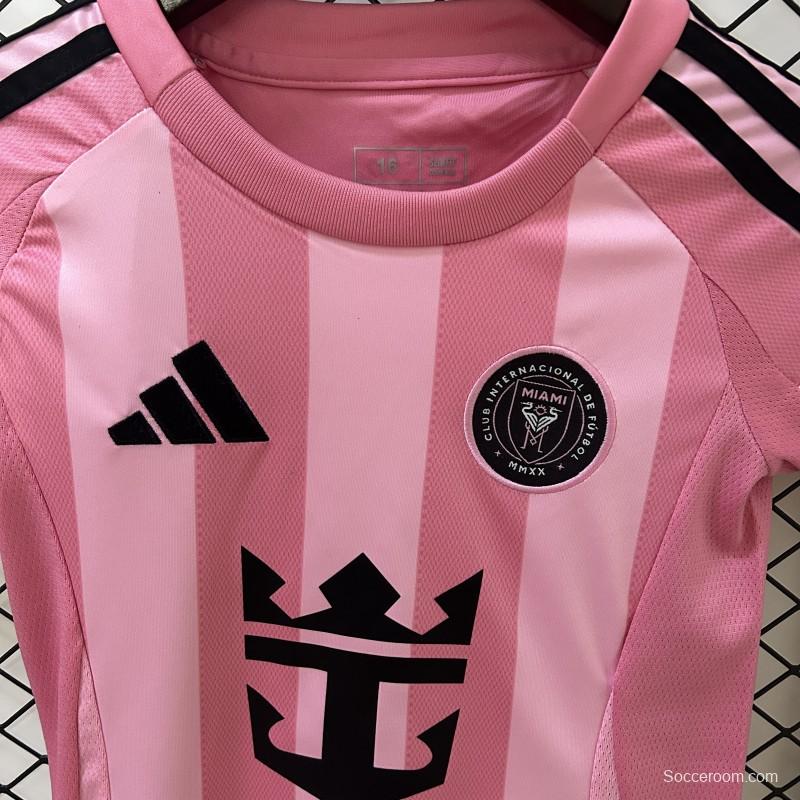 25/26 Kids Miami Home Size 16-28 Jersey